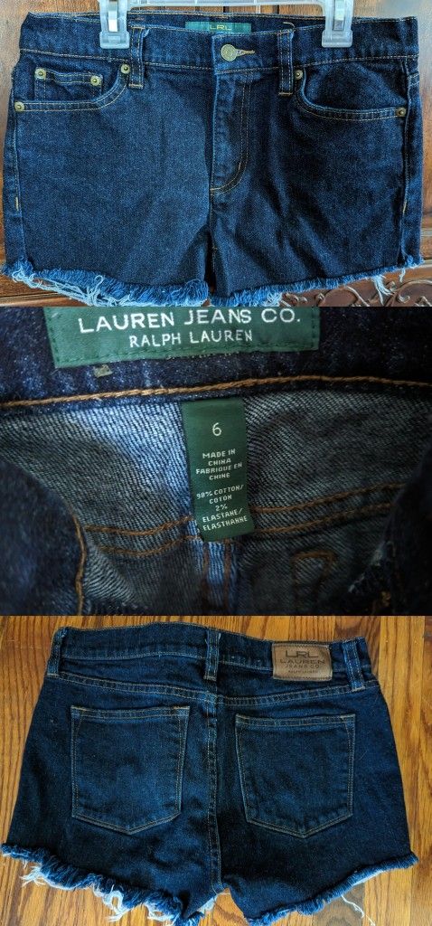 Ralph Lauren Denim Shorts Size 6 $12