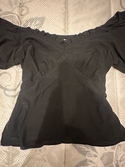 3 black shirts set size small