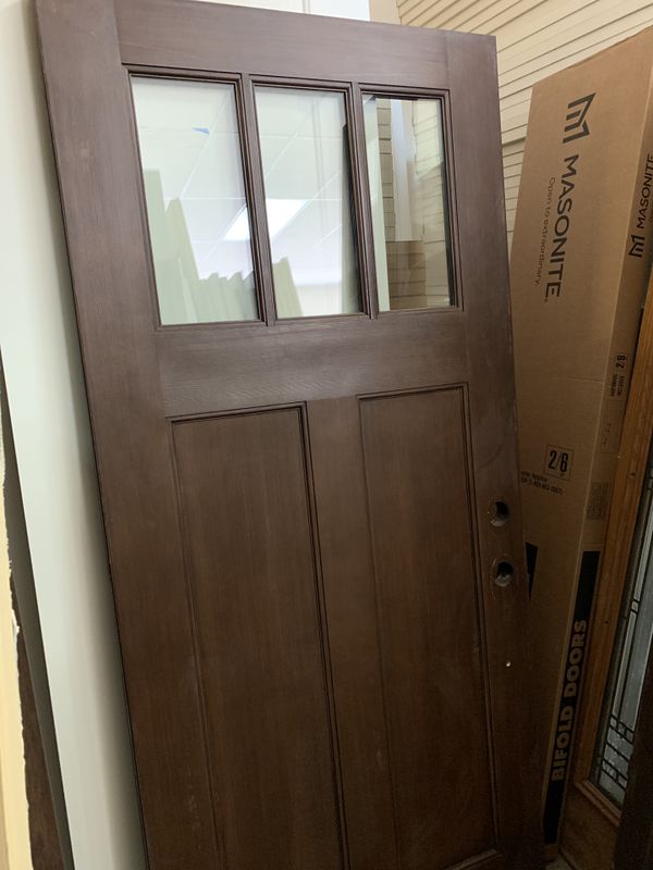 EXTERIOR DOORS SALE!!!36x80 slab door like new 250 for