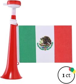 Mexico Flag with trumpet NWT