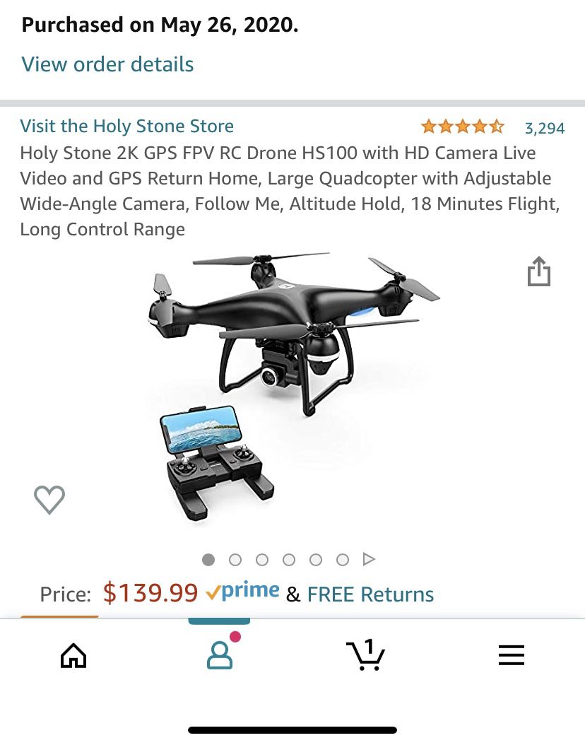 Drone Bought couple of months ago