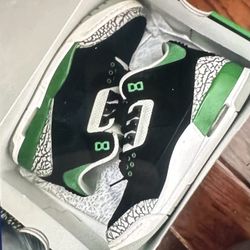 Jordan 3 green glow
