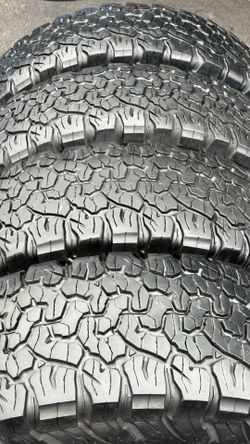 Set of 4 tire 265/70/18 Bfgoodrich All Terrain T/A KO2