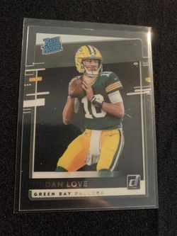 JORDAN LOVE CLEAR ROOKIE CARD