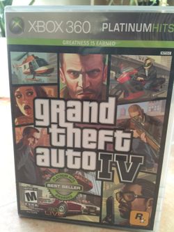 xbox 360 grand theft auto IV