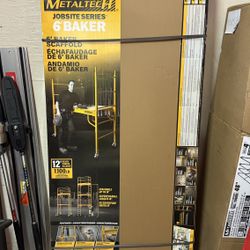 Metaltech 6 ft Rolling Scaffold
