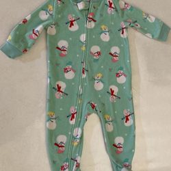 Baby Carter’s Footed Pajamas Size 12 Months