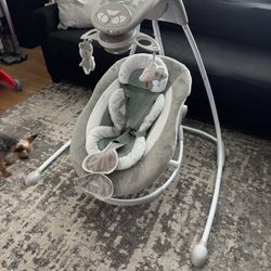 Ingenuity DreamComfort InLighten Cradling Swing & Rocker