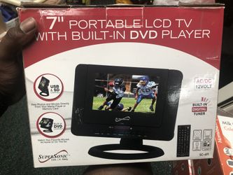 Tv/ DvD Player , Electronics Super Sonic In Box Used !! negotiable