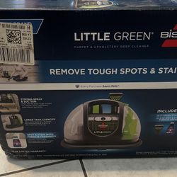 New BISSELL Little Green Portable Carpet Cleaner 3369