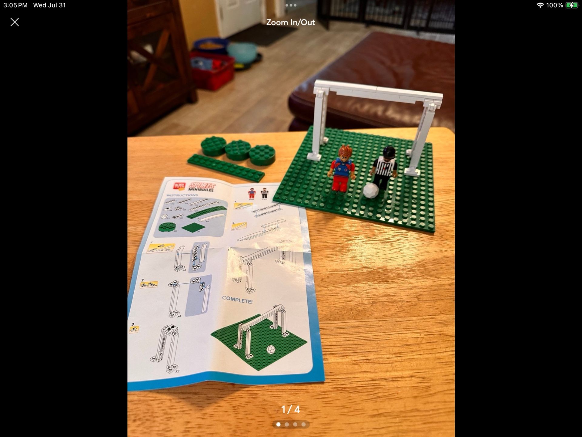 Block Tech Sports Minibuildz (Soccer)