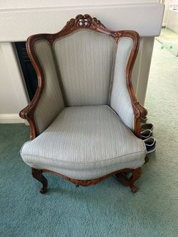 Vintage Wing Back Chair *NEGOTIABLE*