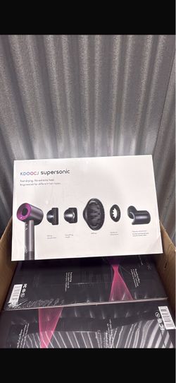 Supersonic hair dryer
