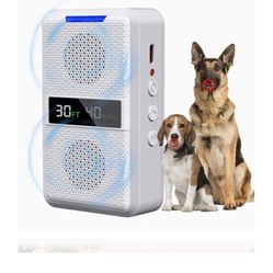 Ultrasonic Dog Bark Deterrent Device, 3 Sensitivity Levels, 30Ft Control Range, Anti-Barking Trainer for Dogs