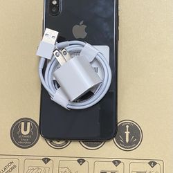 Factory unlocked apple iphone X 64 gb, store warranty!