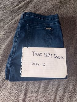 True slim jeans