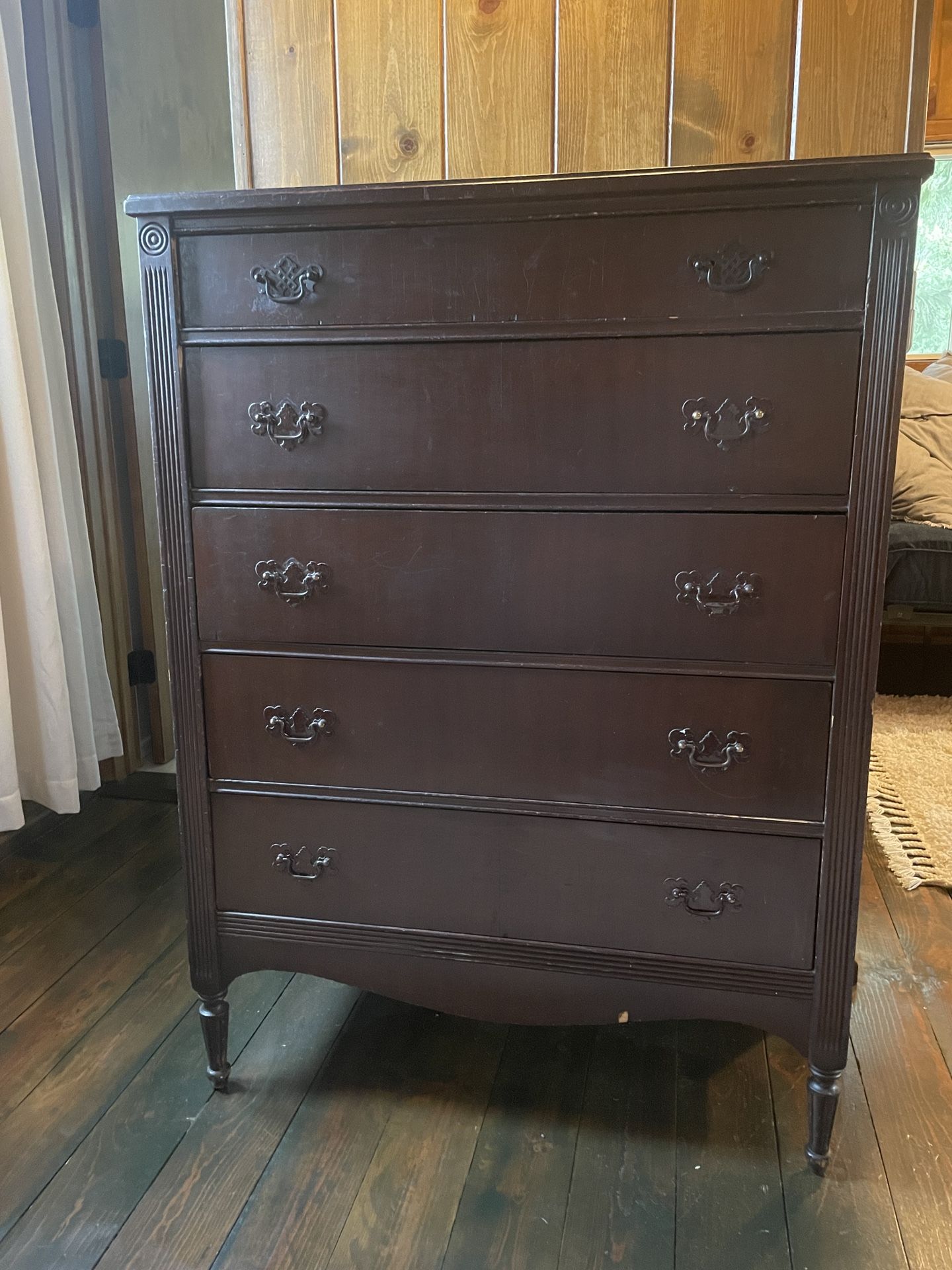 Dark Wood Dresser