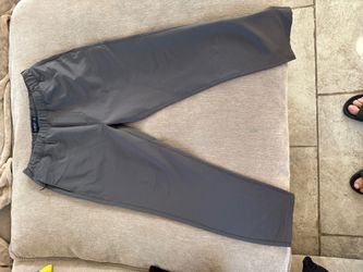 Men's Abercrombie & Fitch Gray Stretch Pants Size M