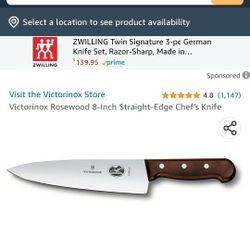 Victorinox Rosewood 8 Chef's Knife