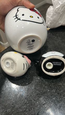 HELLOE KIT NOODLE BOWL & salt and pepper shakers