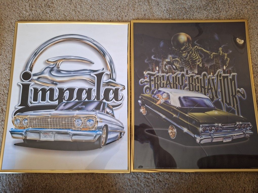 Chevrolet Impala Framed Pictures
