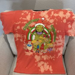 Adult medium Rugrats Christmas Tshirt 