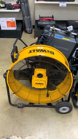 DEWALT fan