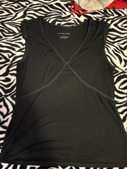 black tank top