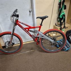 Cannondale Gemini 2000 Suspension Mountain Bike Bicycle 