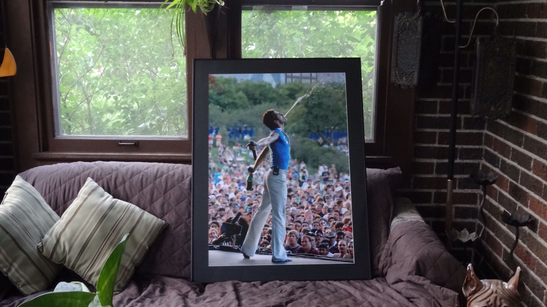 Perry Farrell / Janes Addiction - Framed/Matted Original Photo 38” x 29”