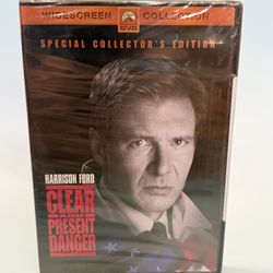 NEW. Clear and Present Danger. Harrison Ford. DVD, 1994 