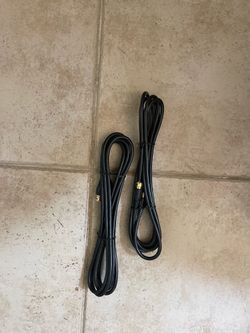 Coaxial  or audio/video cables