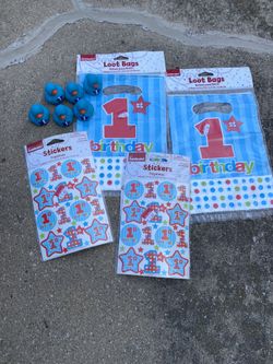 1st Birthday Party Supplies 