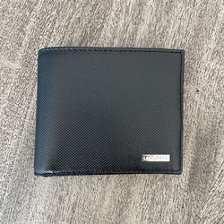 Lacoste leather wallet with cash and coin pouch