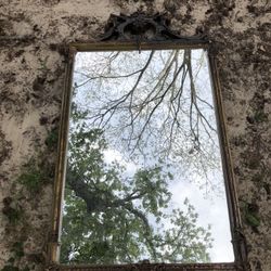 Large Vintage Mirror 48x27 