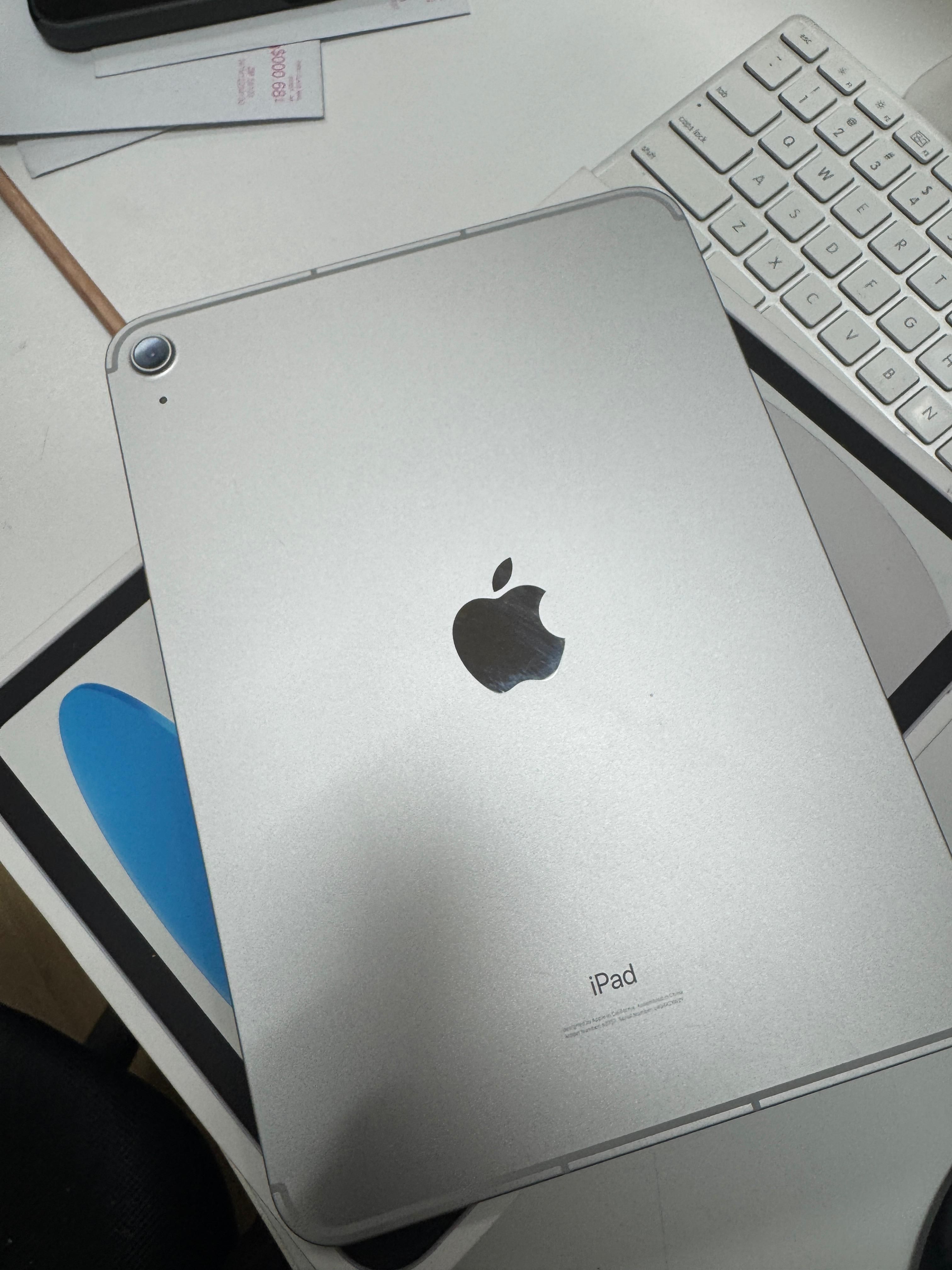 iPad 10 th Gen 2024 Wi-Fi and Cellular , Silver with Box