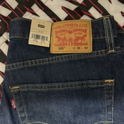 Levi's 505 Jeans, Size 36x30