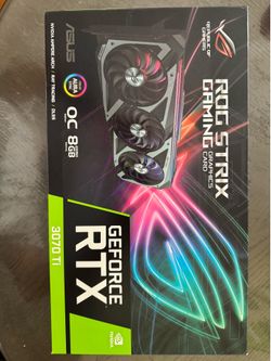 ROG Strix 3070ti OC Edition