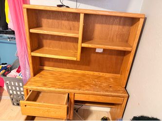 Desk and chair