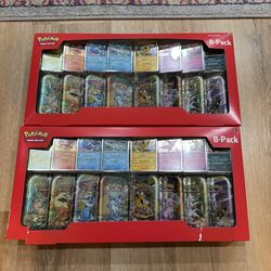 Pokemon Prismatic Evolutions Mini Tins Costco SEALED