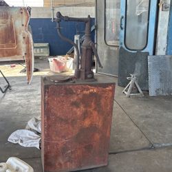 old fluid pump