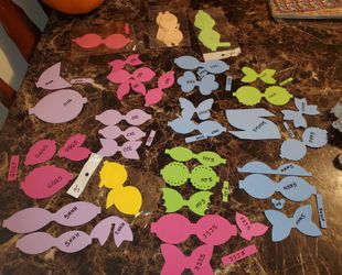 templates /molds for vinyl hair bows