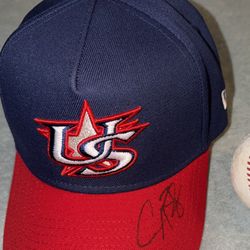 Alex Bergman Autographed/Signed Hat