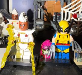 Lego CMF wolverine and storm
