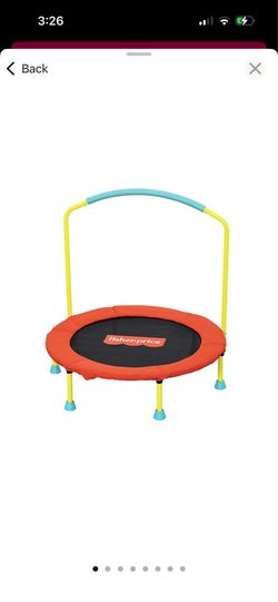 Fisher price indoor trampoline