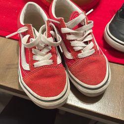 Red Vans For Boys 