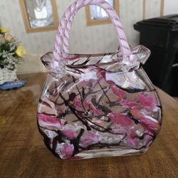  Pocketbook Glass VASE