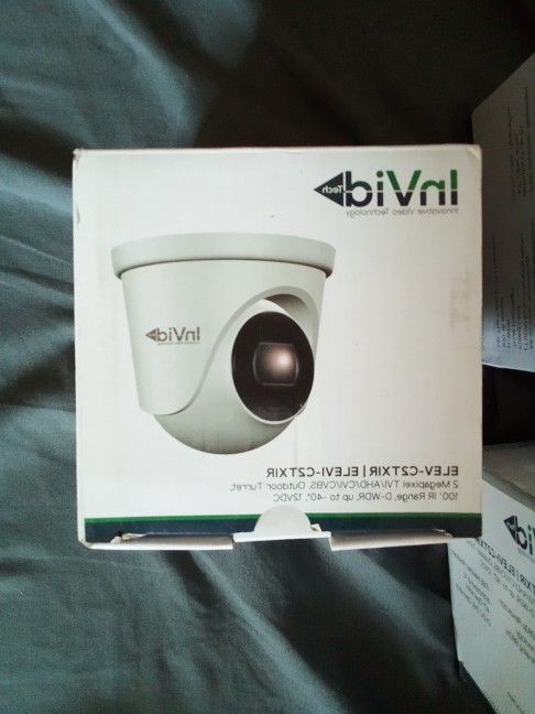 3 Brand New CCTV Cameras W/ Backboxes