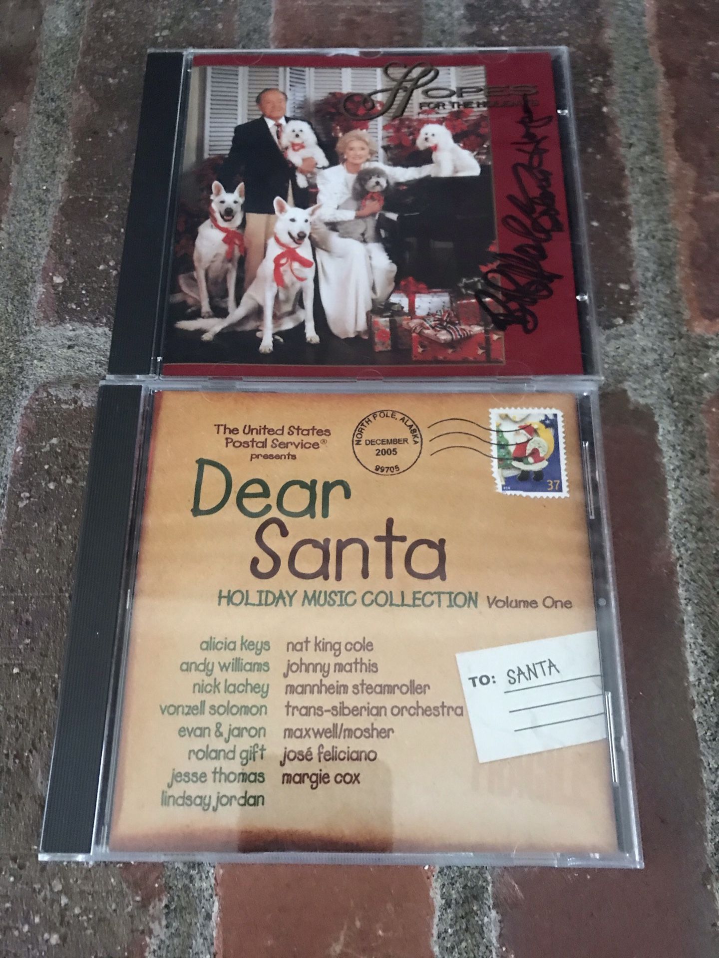 2 Christmas CD’s Hopes For The Holidays And Dear Santa Holiday Music Collection