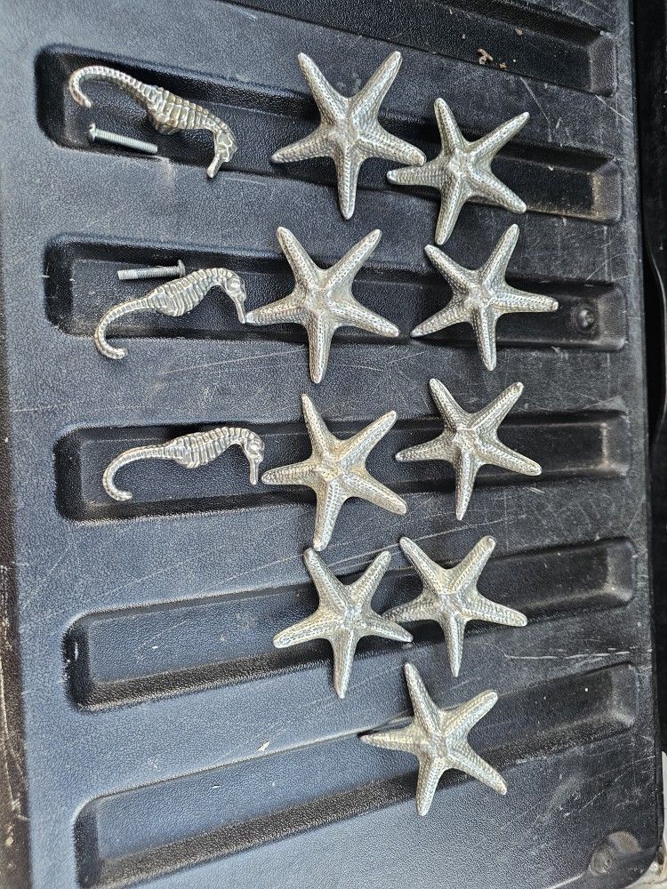 Starfish/seahorse Knobs